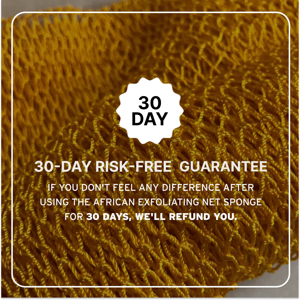 African Exfoliating Body Net Sponge